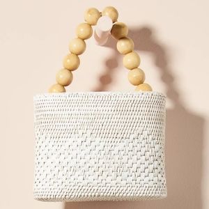 Anthropologie Meredith Woven Clutch